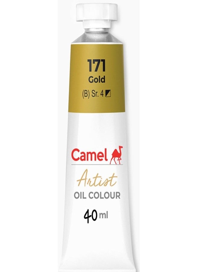 كاميل ألوان زيتية للفنانين من كاميل كاميلين كوكويو، ذهبية، 40 مل، طلاء زيتي، عبوة من قطعتين، غير سامة، السلسلة 4، 115171 - Image 3